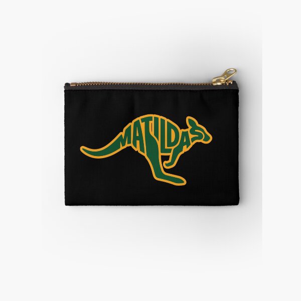Item preview, Matildas Kangaroo Word Art Silhouette - Australian Soccer Fan Gear designed and sold by H Jonas.
