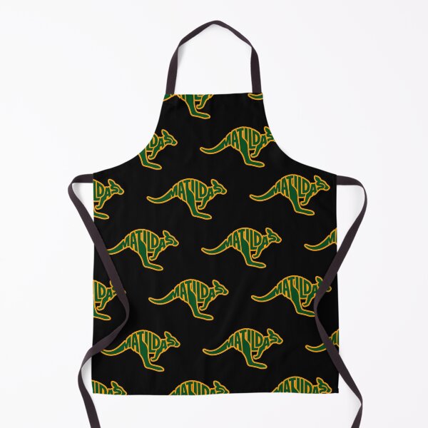 Item preview, Matildas Kangaroo Word Art Silhouette - Australian Soccer Fan Gear designed and sold by H Jonas.