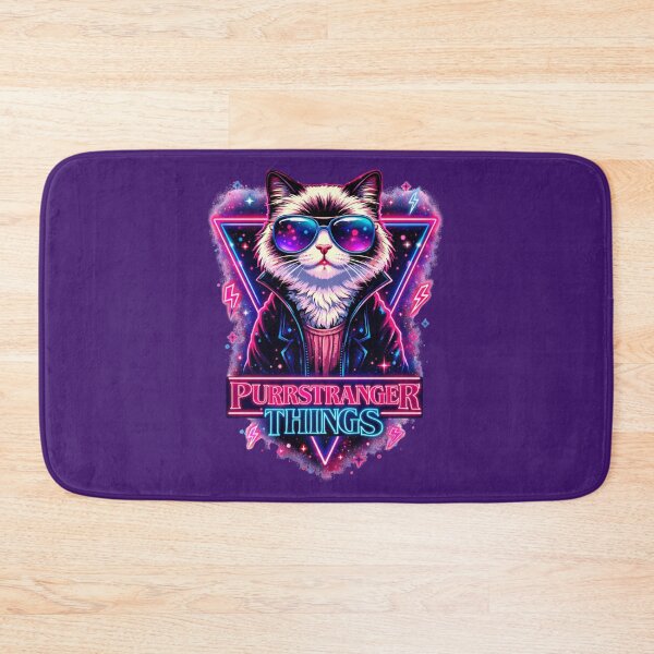Item preview, Purrstranger Things  designed and sold by Mojibebe.