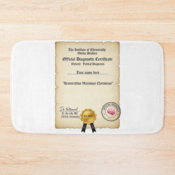Item preview, Brain Rot Generation – Proudly Diagnosed designed and sold by FlamaC.