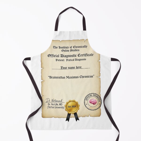Item preview, Brain Rot Generation – Proudly Diagnosed designed and sold by FlamaC.