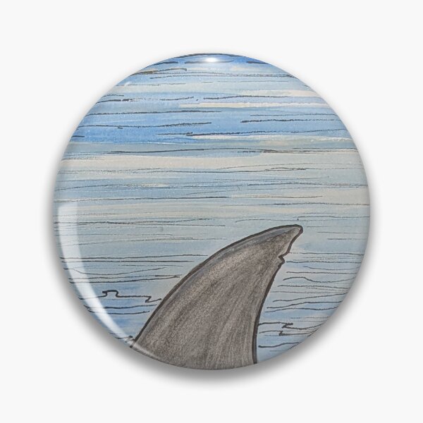 Item preview, Shark circling the island  designed and sold by Matt Starr Fine Art .