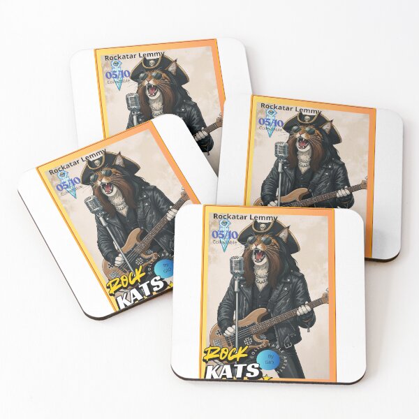 Item preview, The Cat of Spades (Lemmy Killmister Cat Edition) designed and sold by RockatsShop.