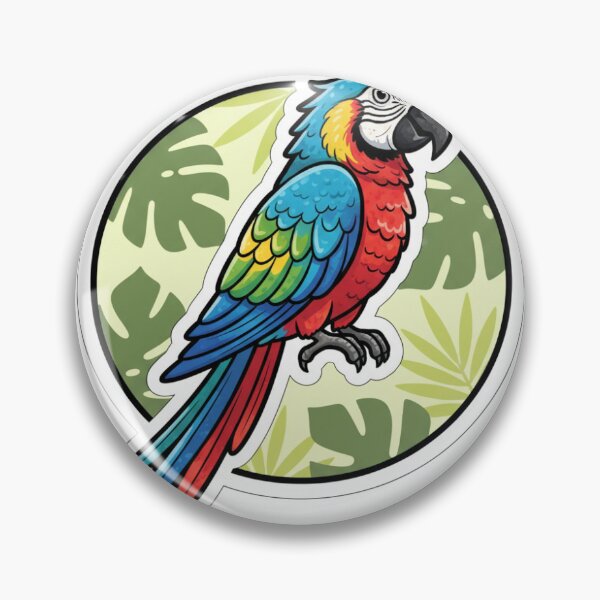 Item preview, Macaw BIRD Colorful designed and sold by Stick-Shop9.