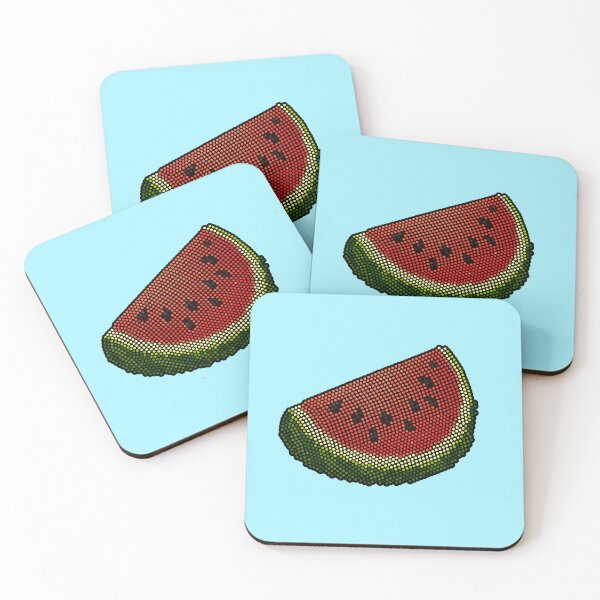 Item preview, Watermelon Dot Art Mosaic designed and sold by MSBM Designs.