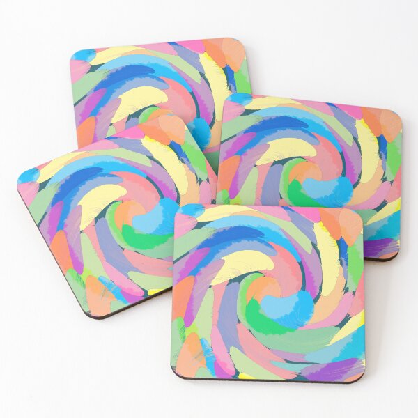 Item preview, Into The Swirl - Abstract Brushstroke Art designed and sold by wobblyfrogs.