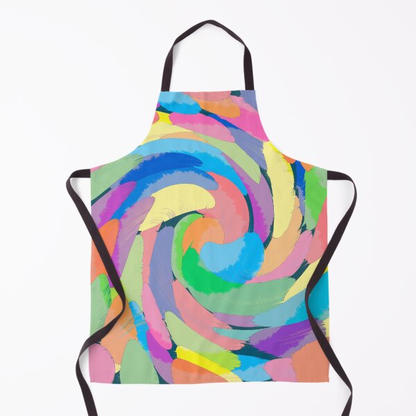 Item preview, Into The Swirl - Abstract Brushstroke Art designed and sold by wobblyfrogs.