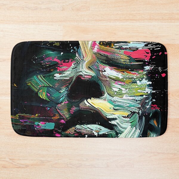 Item preview, Emotional Reincarnation: Abstract Colorful Face Dramatic Digital Painting designed and sold by DEC02.