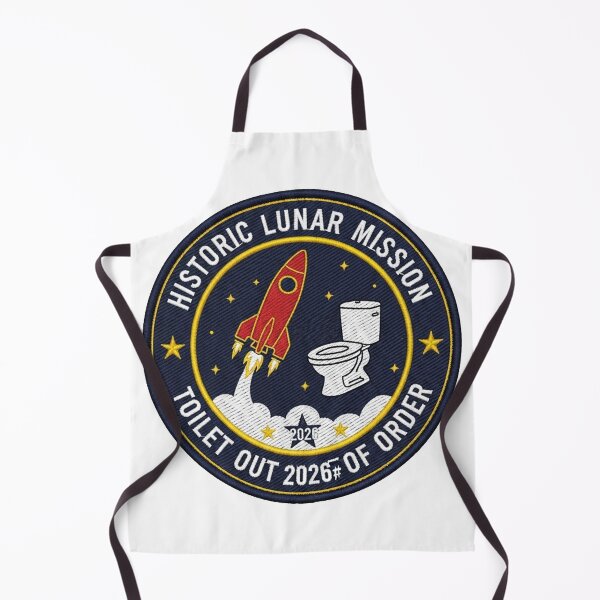 Item preview, Toilet Broken – Still Made History (Space Version) designed and sold by FlamaC.