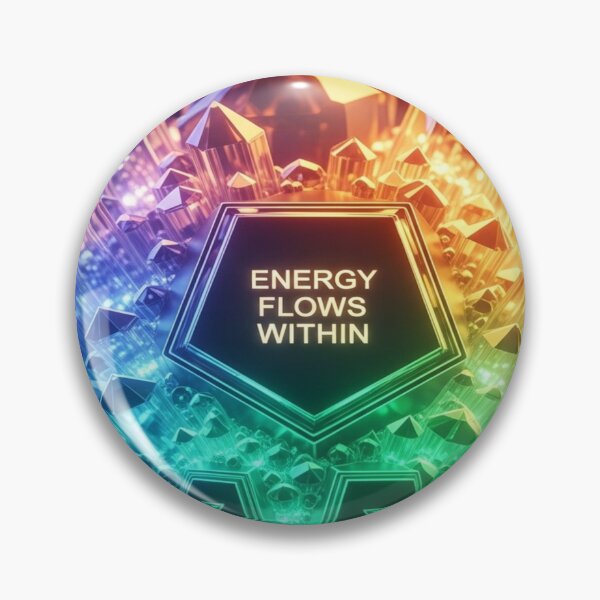 Item preview, Energy Flows Within – Crystal Formation Design designed and sold by Cristhian Almanza.