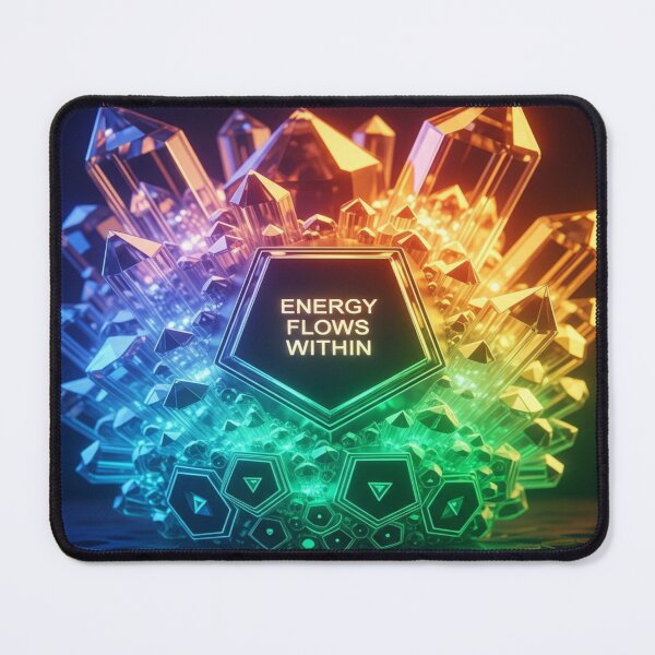 Item preview, Energy Flows Within – Crystal Formation Design designed and sold by Cristhian Almanza.