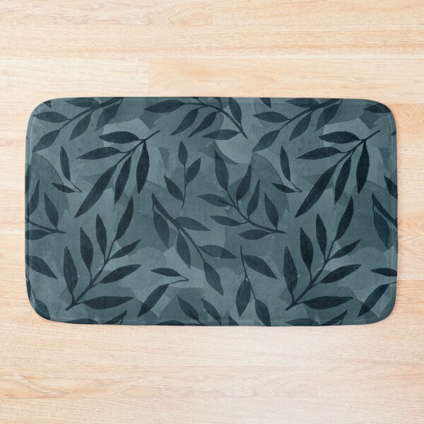 Item preview, Muted Blue Quiet Layered Leaves designed and sold by CMF Designs.