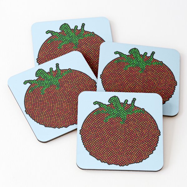 Item preview, Tomato Dot Art Mosaic designed and sold by MSBM Designs.