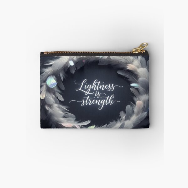 Item preview, Lightness Is Strength – Feather Wreath Design designed and sold by Cristhian Almanza.