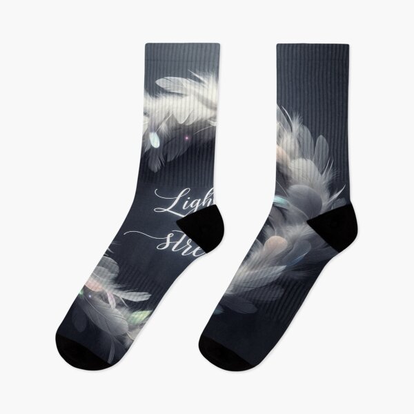 Item preview, Lightness Is Strength – Feather Wreath Design designed and sold by Cristhian Almanza.