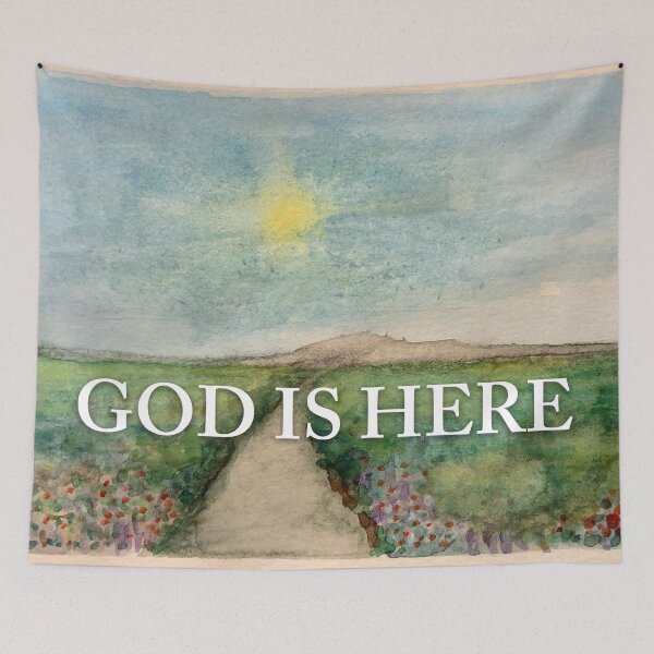 Item preview, God is here designed and sold by edenstudiolab.