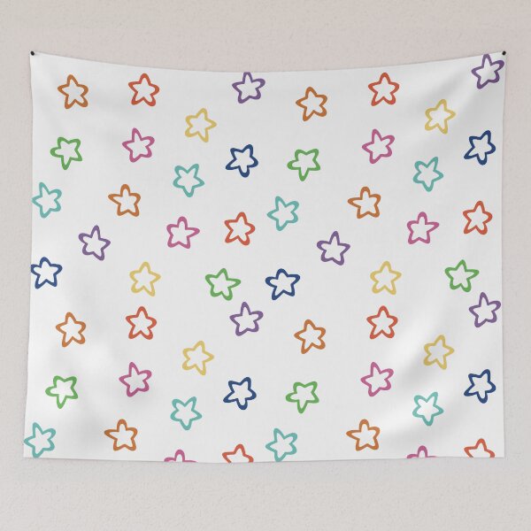 Item preview, Colorful Stars Collection designed and sold by Green Crayon Art.