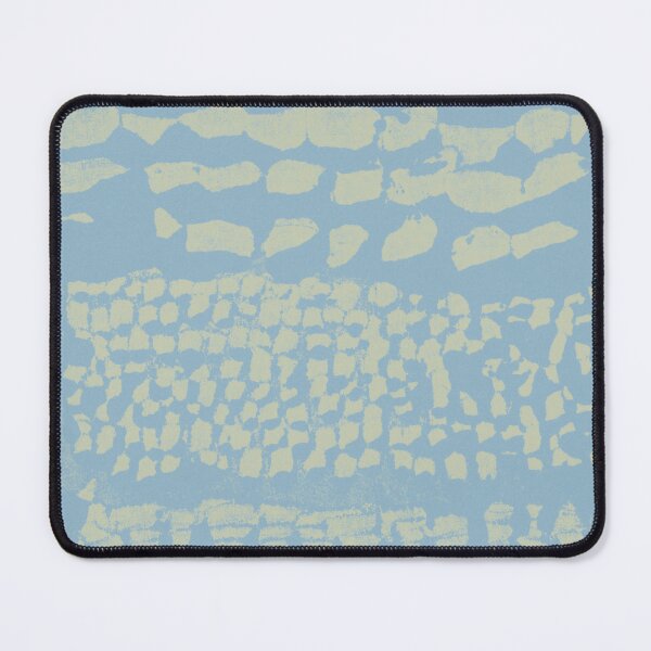 Item preview, Three Grains Textured Monoprint - Sky + Tea designed and sold by Irene Estelle.