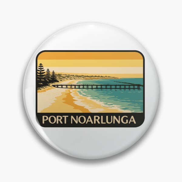 Item preview, Port Noarlunga Retro Design South Australia designed and sold by FleurieuVisualCo.