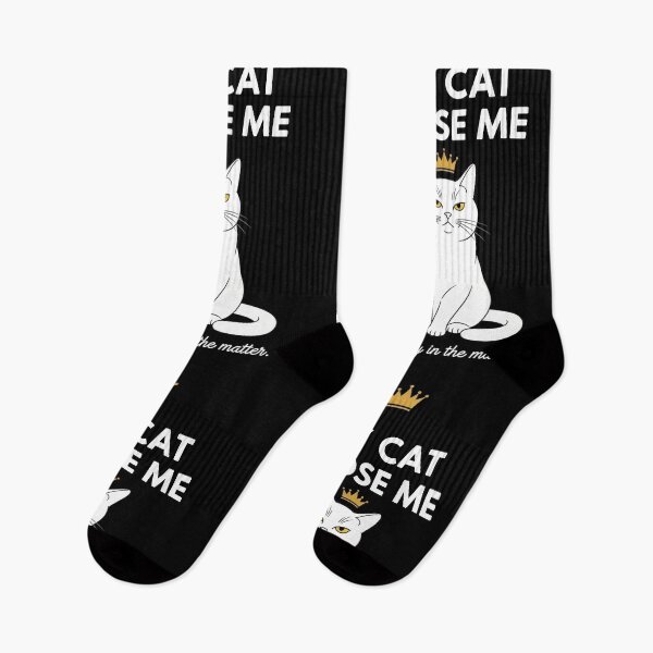Item preview, My Cat Chose Me – I Had No Say in the Matter designed and sold by FlamaC.