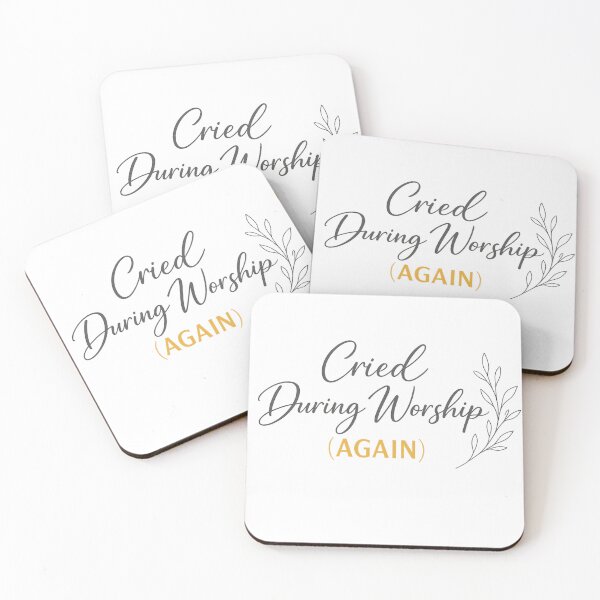 Item preview, Cried During Worship Again Funny Humor Cute Faith Quote designed and sold by faridman.