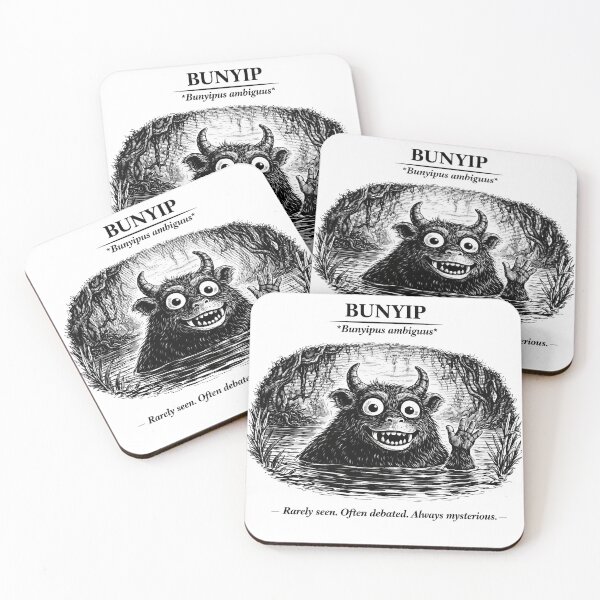 Item preview, Mythical Australian Creatures: The Bunyip designed and sold by Fallen Feather Designs.