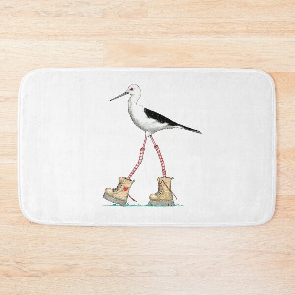 Item preview, Black winged stilt in boots designed and sold by JimsBirds.