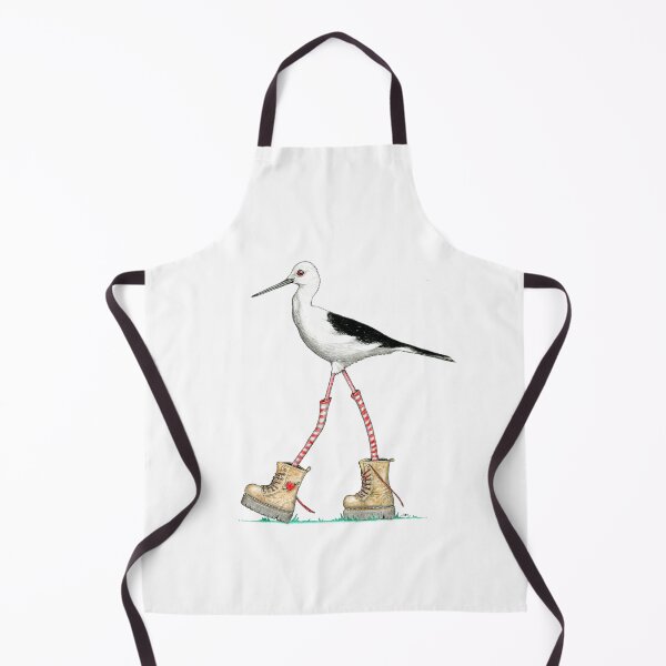 Item preview, Black winged stilt in boots designed and sold by JimsBirds.