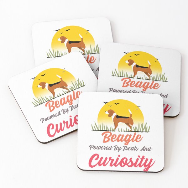Item preview, Beagle, Powered By Treats And Curiosity designed and sold by HoppingCreation.