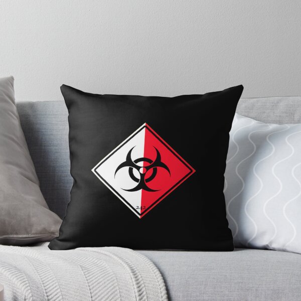 Item preview, Biohazard_242 red white designed and sold by Tocsin Designs.