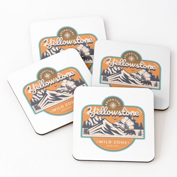Item preview, Yellowstone National State Park Classic T-shirt Sticker designed and sold by ThinkNature!.