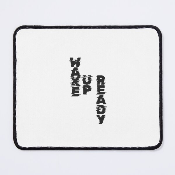 Item preview, Wake Up Ready Motivational Sticker – Morning Motivation & Energy Quote designed and sold by ascendzero.