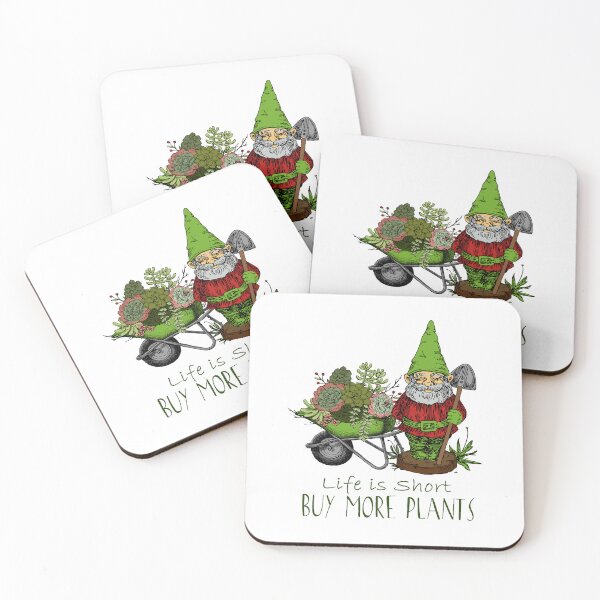 Item preview, Life Is Short Buy More Plants - Cool Apparel For The Gardener designed and sold by TZehrfeldPhotos.
