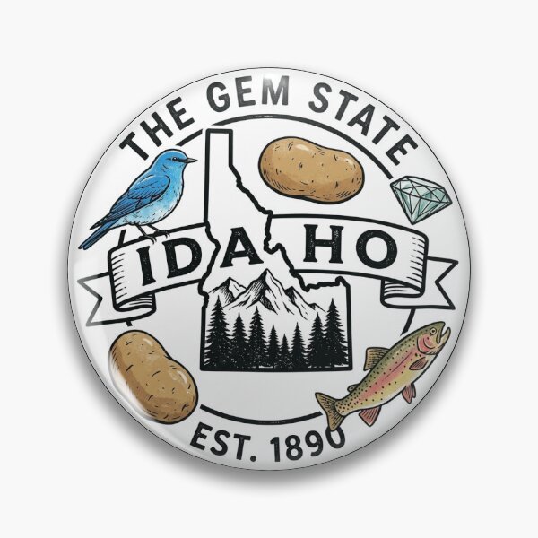 Item preview, Idaho the great designed and sold by AlpineArtsZen.