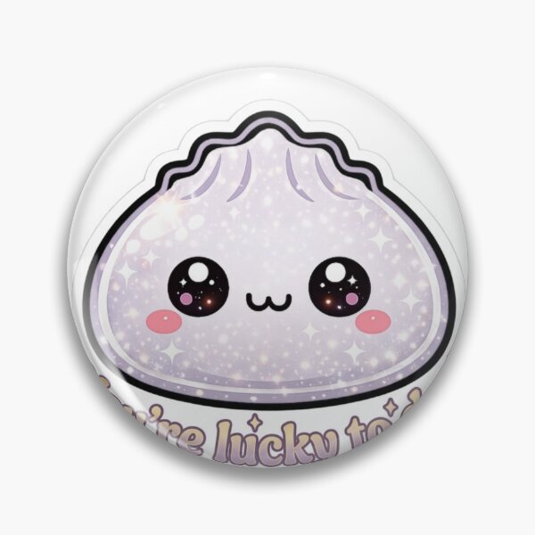 Item preview, Rare Glitter Dumpling - Mystery Game Edition Sticker- designed and sold by AbeerVibesArt.