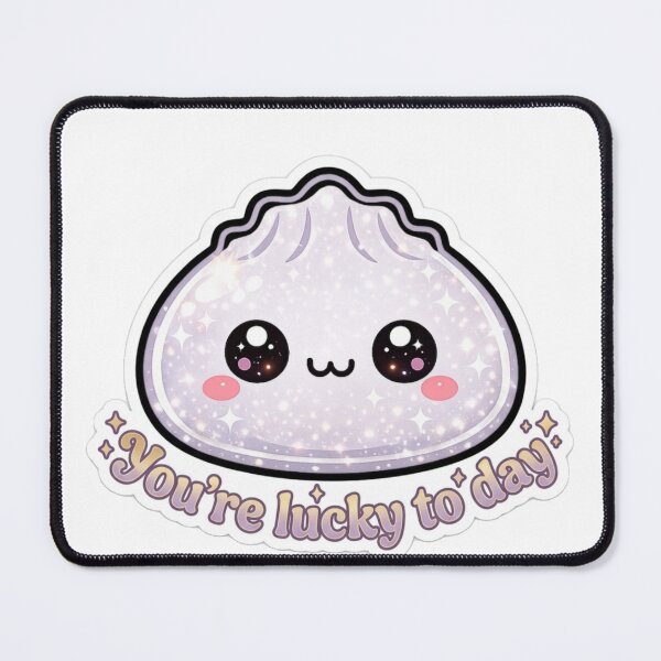 Item preview, Rare Glitter Dumpling - Mystery Game Edition Sticker- designed and sold by AbeerVibesArt.