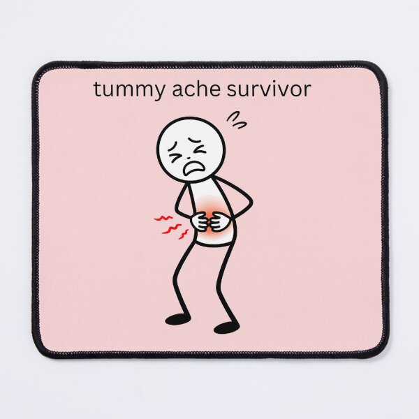 Item preview, Tummy Ache Survivor Funny Stomach Pain Humor Design designed and sold by Freedz14.