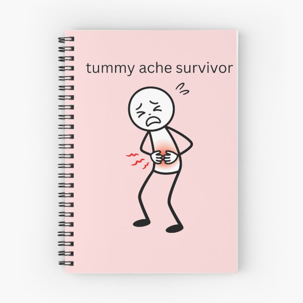 Item preview, Tummy Ache Survivor Funny Stomach Pain Humor Design designed and sold by Freedz14.
