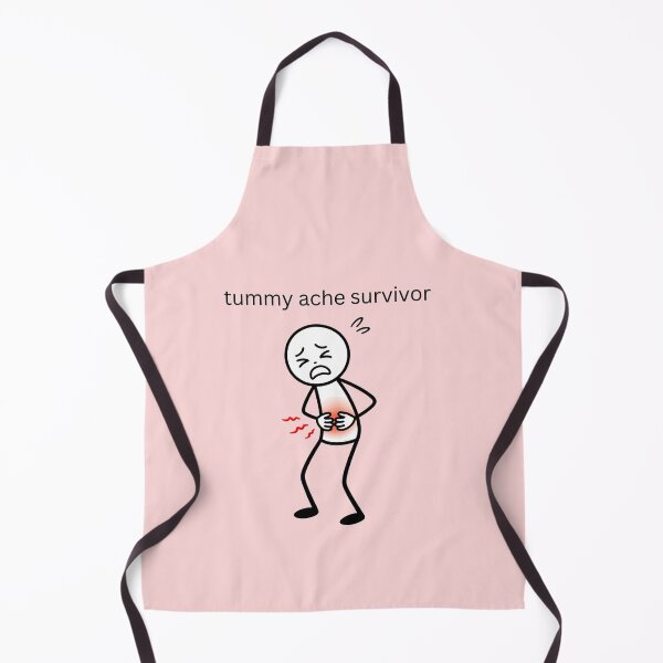 Item preview, Tummy Ache Survivor Funny Stomach Pain Humor Design designed and sold by Freedz14.