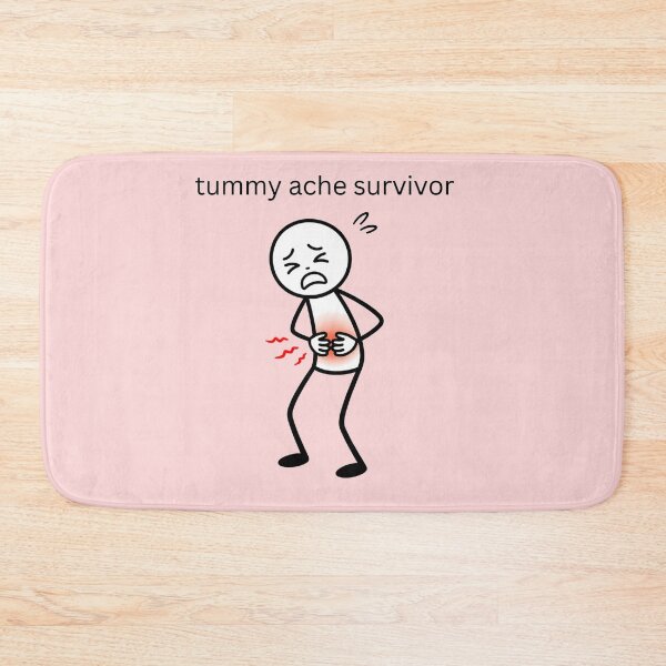 Item preview, Tummy Ache Survivor Funny Stomach Pain Humor Design designed and sold by Freedz14.