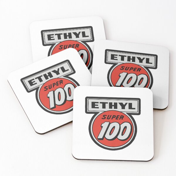 Item preview, Vintage Ethyl Super 100 Gasoline designed and sold by QuayTradingCo.