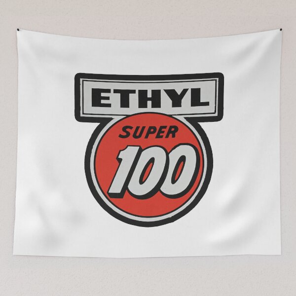 Item preview, Vintage Ethyl Super 100 Gasoline designed and sold by QuayTradingCo.