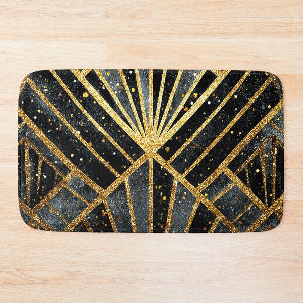 Item preview, Art Deco Glamorous Golden Diamond-Shaped Design Pattern designed and sold by DEC02.
