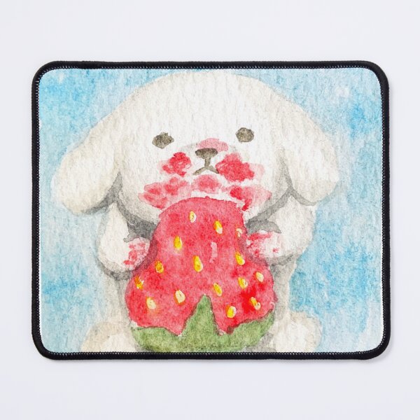 Item preview, Messy Eater: Strawberry Lab designed and sold by koodoodles.