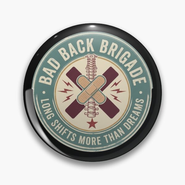Item preview, BAD BACK BRIGADE designed and sold by meesara.