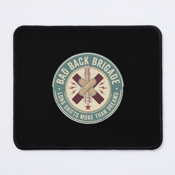Item preview, BAD BACK BRIGADE designed and sold by meesara.