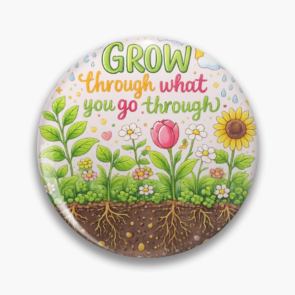 Item preview, Grow Through It designed and sold by medo-shop7.