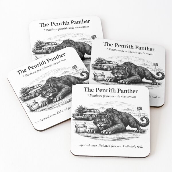 Item preview, Australian Mythical Creatures: The Penrith Panther designed and sold by Fallen Feather Designs.
