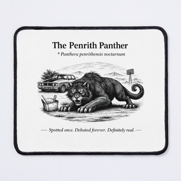 Item preview, Australian Mythical Creatures: The Penrith Panther designed and sold by Fallen Feather Designs.