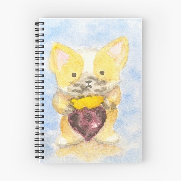 Item preview, Messy Eater: Sweet Potato Corgi designed and sold by koodoodles.